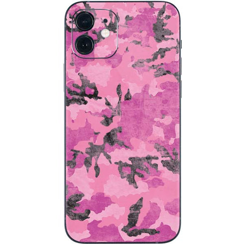 Pink Camouflage iPhone 12 Skin