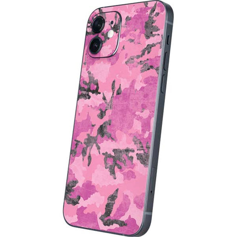 Pink Camouflage iPhone 12 Skin