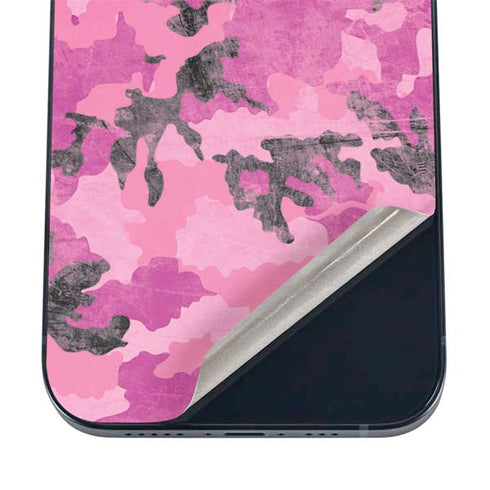 Pink Camouflage iPhone 12 Skin