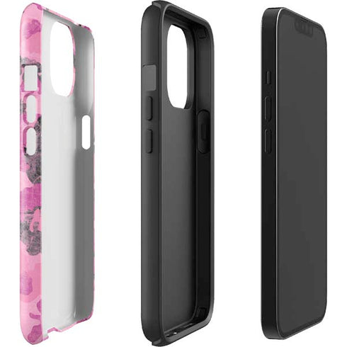 Pink Camouflage iPhone 14 Impact Case