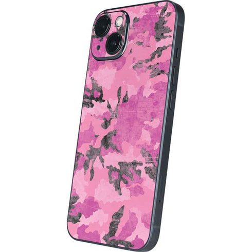 Pink Camouflage iPhone 14 Plus Skin
