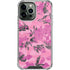 Pink Camouflage iPhone 15 Pro Max Clear Case