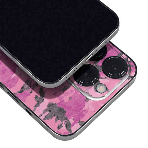 Pink Camouflage iPhone 14 Pro Max Skin