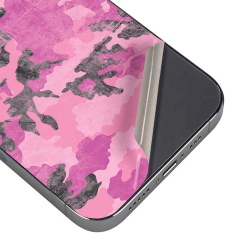 Pink Camouflage iPhone 14 Pro Skin