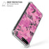 Pink Camouflage iPhone 7/8 Plus Clear Case