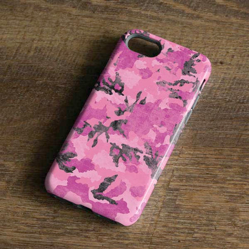Pink Camouflage iPhone 7 Pro Case
