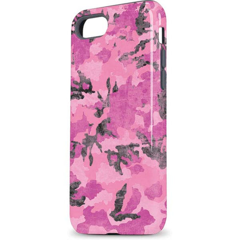 Pink Camouflage iPhone 8 Pro Case