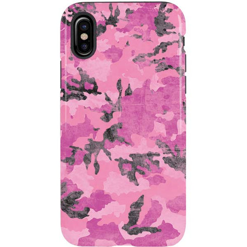 Pink Camouflage iPhone X Pro Case