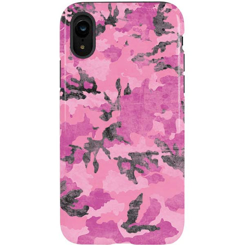 Pink Camouflage iPhone XR Pro Case