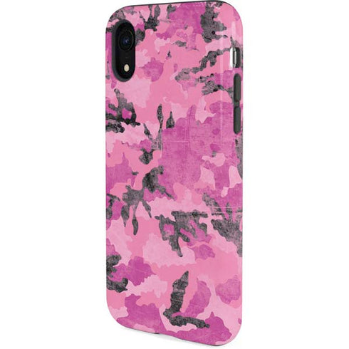 Pink Camouflage iPhone XR Pro Case