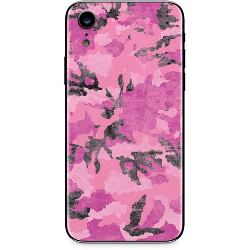 Pink Camouflage iPhone XR Skin
