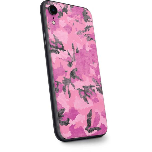 Pink Camouflage iPhone XR Skin