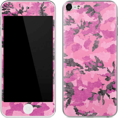 Pink Camouflage Apple iPod Skin