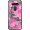 Pink Camouflage LG K51/Q51 Clear Case