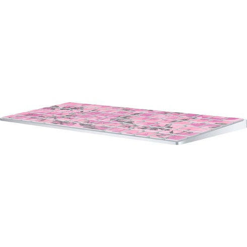 Pink Camouflage Magic Keyboard Skin