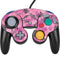 Pink Camouflage Nintendo GameCube Controller Skin