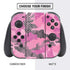 Pink Camouflage Nintendo Switch Bundle Skin