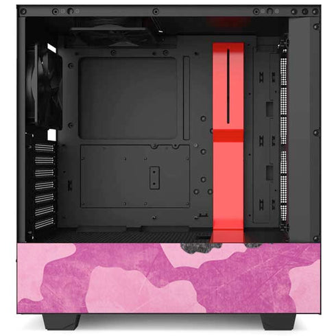 Pink Camouflage NZXT H510 Compact ATX Mid-Tower Case Skin
