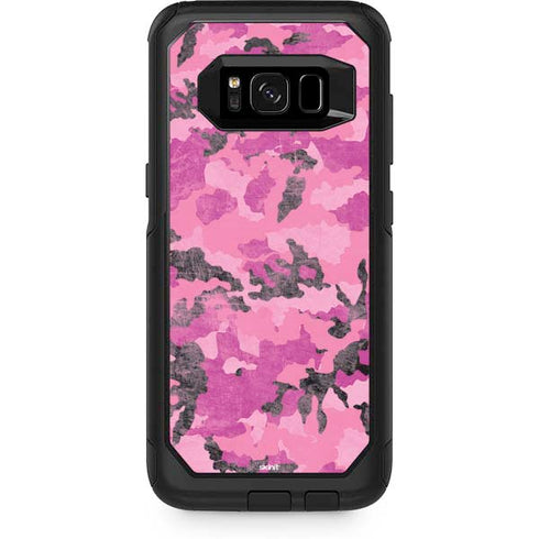 Pink Camouflage Otterbox Commuter Galaxy Skin