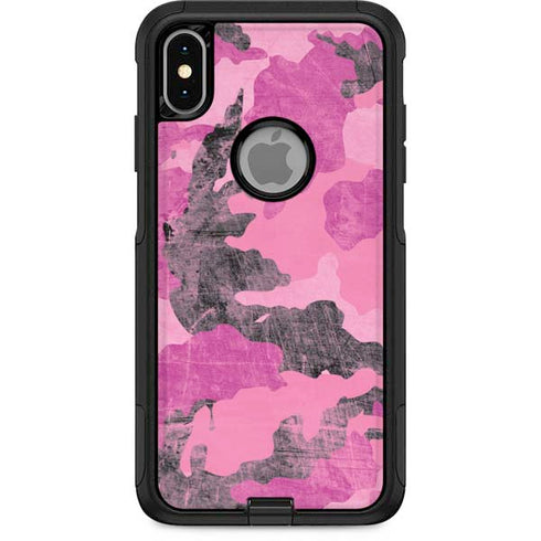Pink Camouflage Otterbox Commuter iPhone Skin