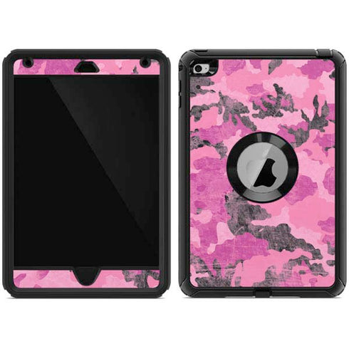 Pink Camouflage Otterbox Defender iPad Skin
