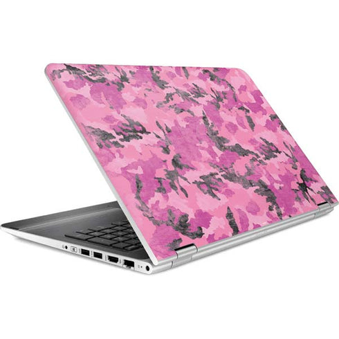 Pink Camouflage HP Pavilion Skin