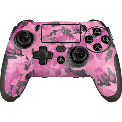 Pink Camouflage PlayStation Scuf Vantage 2 Controller Skin