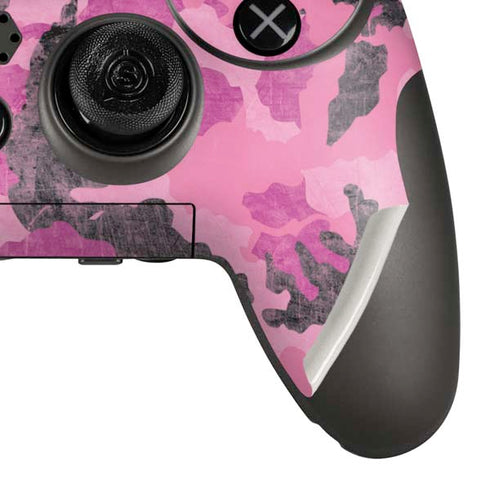 Pink Camouflage PlayStation Scuf Vantage 2 Controller Skin