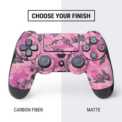 Pink Camouflage PS4 Controller Skin