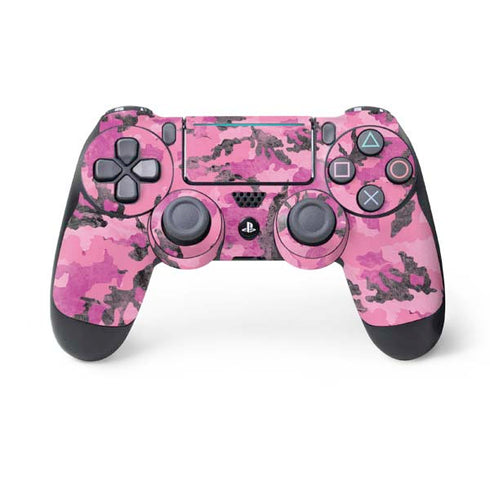 Pink Camouflage PS4 Pro/Slim Controller Skin