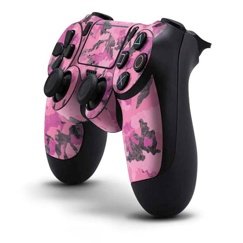 Pink Camouflage PS4 Pro/Slim Controller Skin