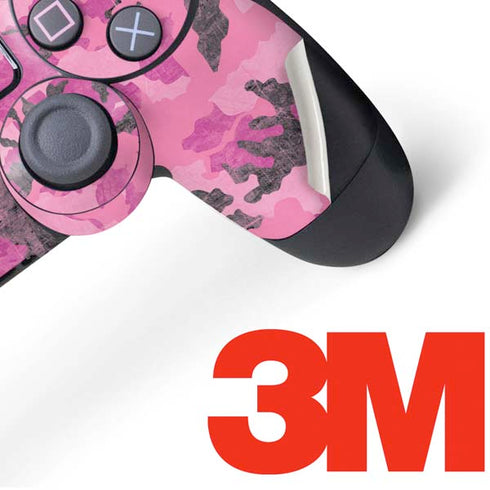 Pink Camouflage PS4 Pro/Slim Controller Skin