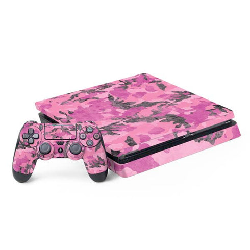 Pink Camouflage PS4 Slim Bundle Skin