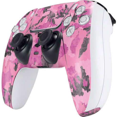 Pink Camouflage PS5 Controller Skin