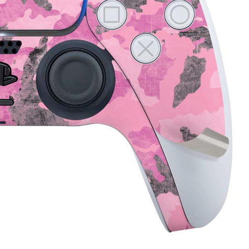 Pink Camouflage PS5 Slim Digital Edition Bundle Skin