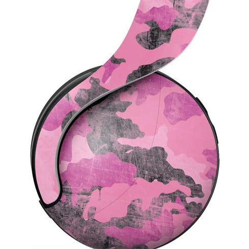 Pink Camouflage PULSE 3D Wireless Headset for PS5 Skin