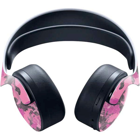 Pink Camouflage PULSE 3D Wireless Headset for PS5 Skin