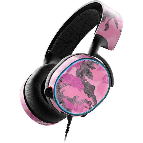 Pink Camouflage SteelSeries Arctis 3 Skin