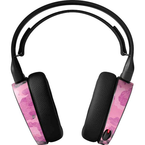 Pink Camouflage SteelSeries Arctis 3 Skin