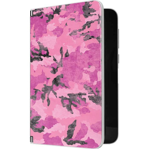 Pink Camouflage Surface Duo Skin
