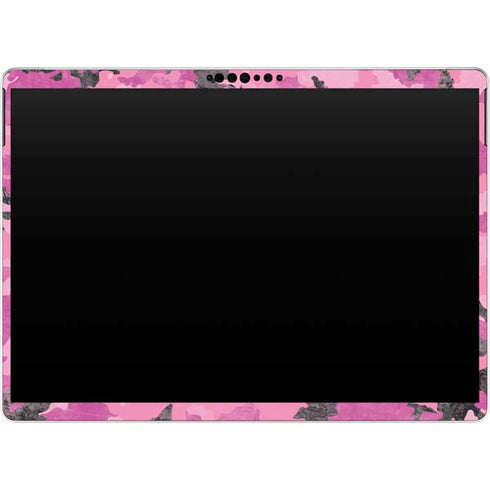 Pink Camouflage Surface Pro 9 Skin