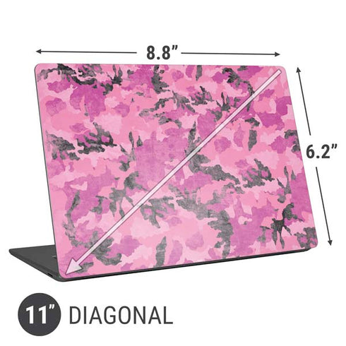 Pink Camouflage Universal Laptop 11in (8.8 x 6.2in) Skin