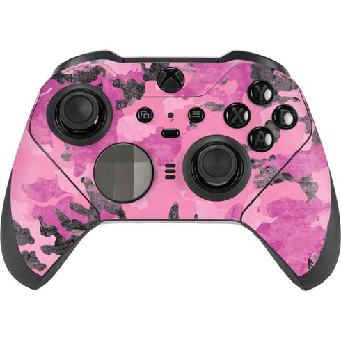 Pink Camouflage Xbox Elite Wireless Controller Series 2 Skin
