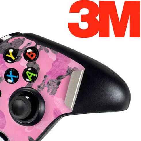 Pink Camouflage Xbox One Controller Skin