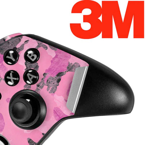 Pink Camouflage Xbox One Elite Controller Skin