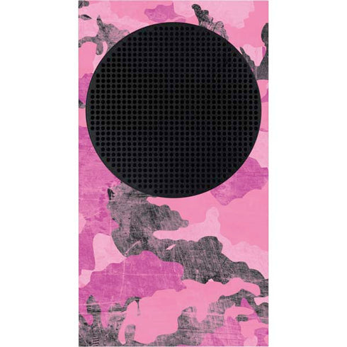 Pink Camouflage Xbox Series S Console Skin