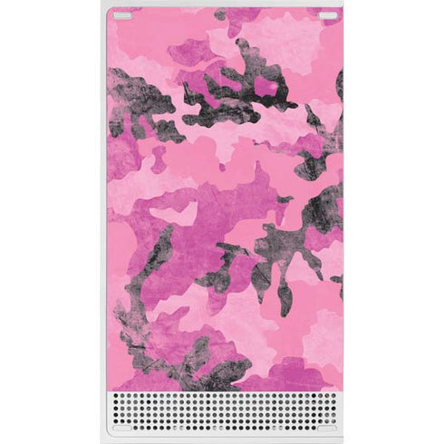 Pink Camouflage Xbox Series S Console Skin