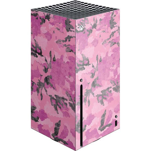Pink Camouflage Xbox Series X Console Skin