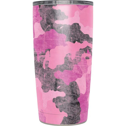 Pink Camouflage Yeti 20oz Tumbler Skin