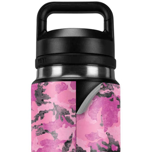 Pink Camouflage YETI Rambler 26oz Bottle Skin
